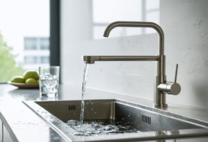 Mehr über den Artikel erfahren Reines Trinkvergnügen: So sorgt ein Wasserfilter für gesundes Leitungswasser in deiner Küche