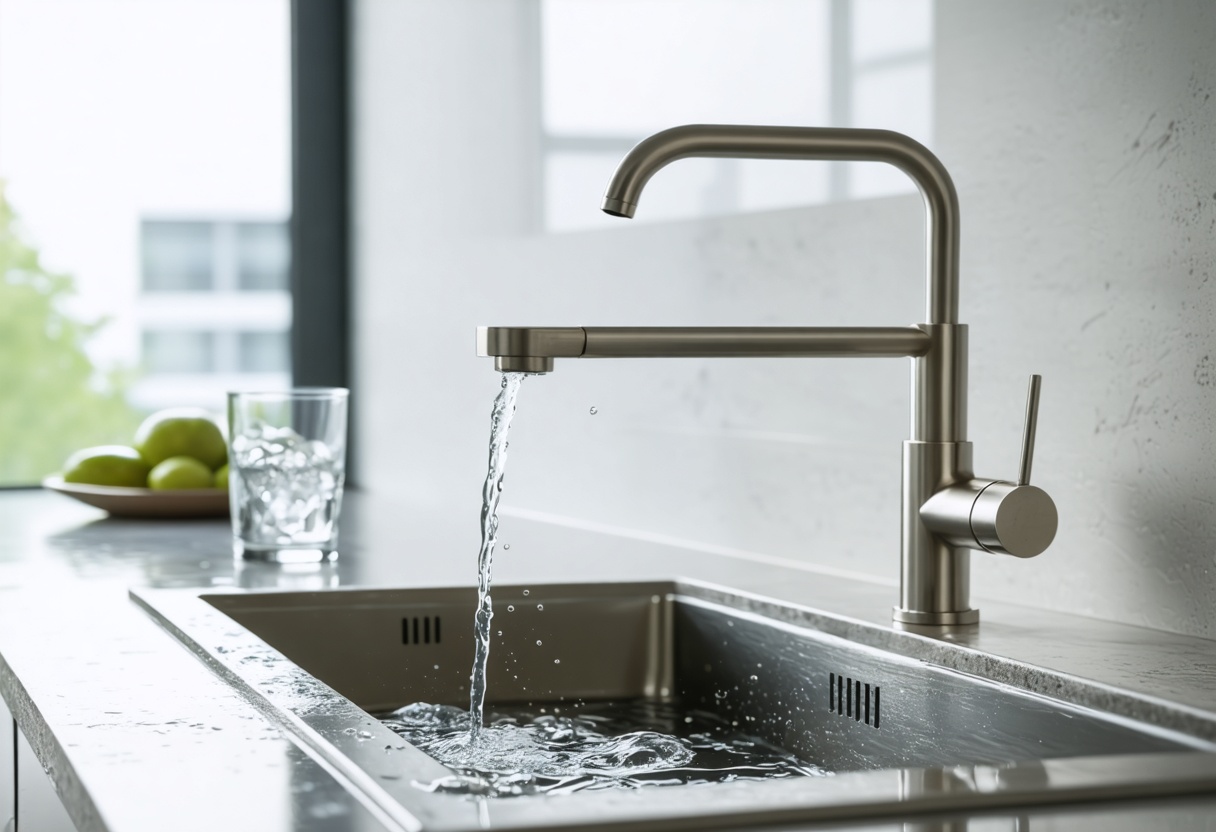 Mehr über den Artikel erfahren Reines Trinkvergnügen: So sorgt ein Wasserfilter für gesundes Leitungswasser in deiner Küche