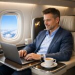 Effizient einchecken, entspannt arbeiten: So nutzt Du jede Flugminute optimal